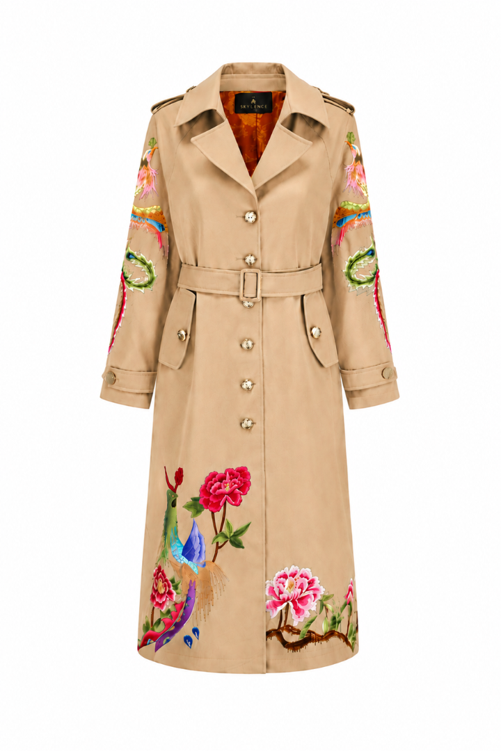 PHOENIX HERITAGE TRENCH COAT (CAMEL) – SKYLENCE