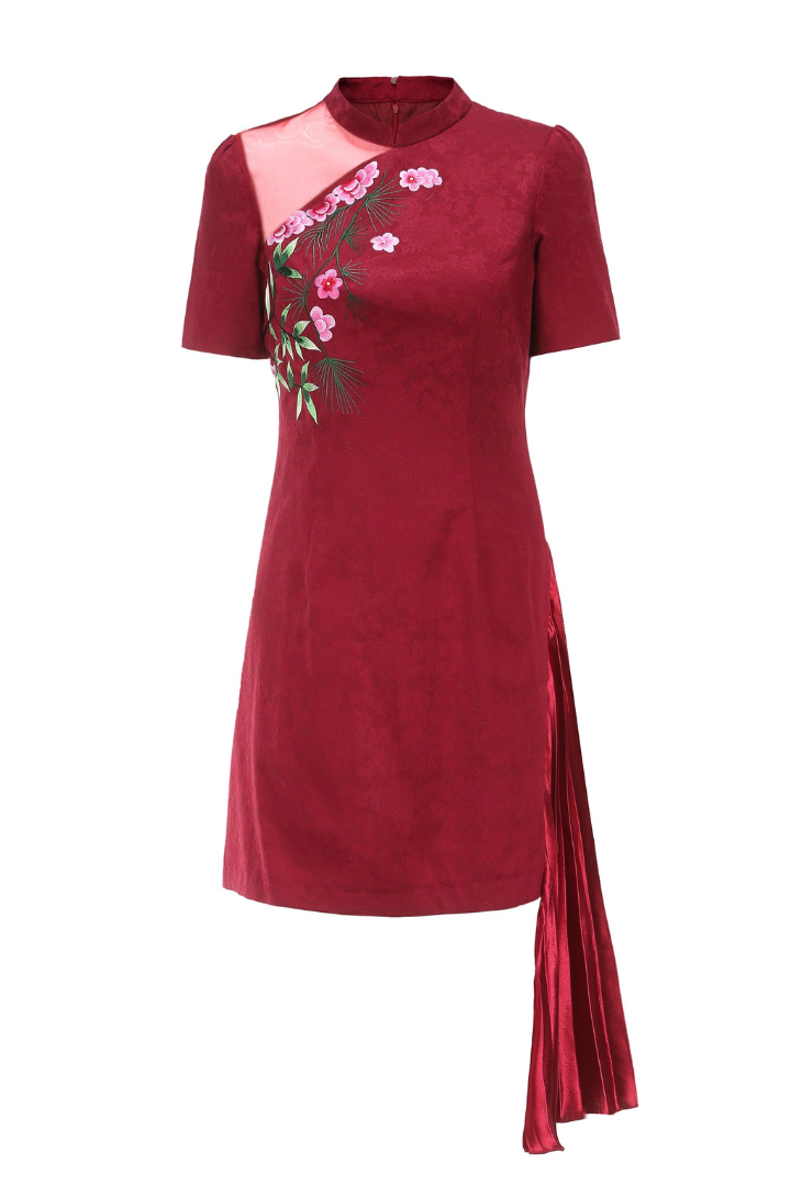 Qipao short dress deals
