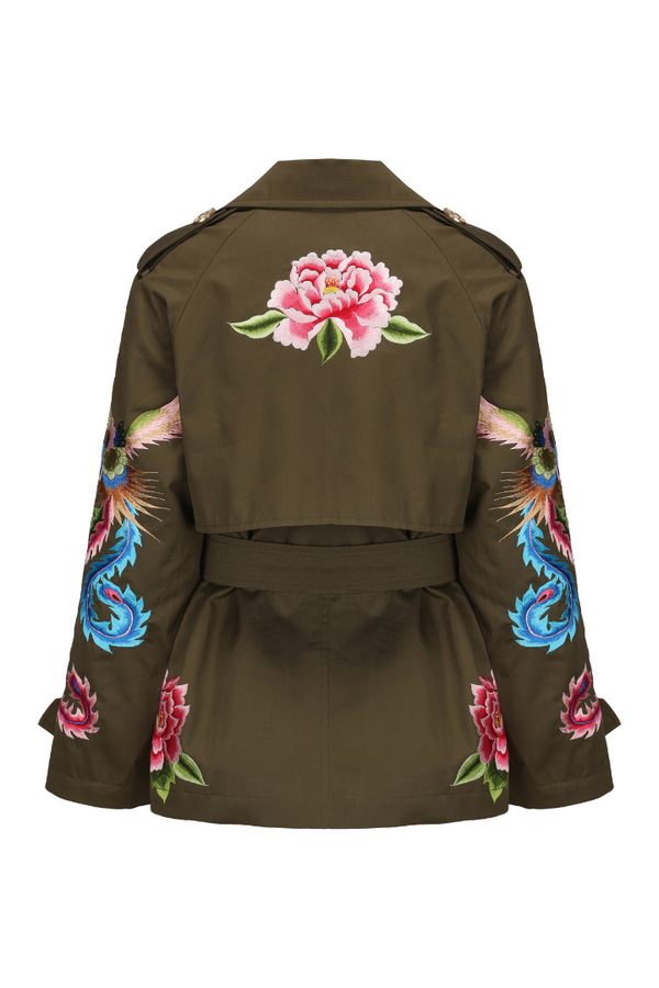 PHOENIX HERITAGE SHORT TRENCH (Army Green)