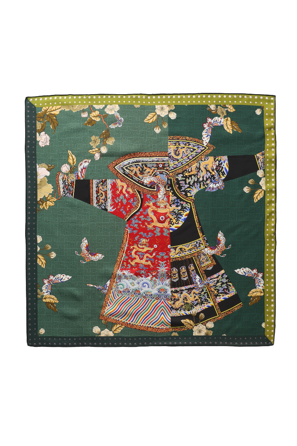 Imperial Harmony Silk Scarf