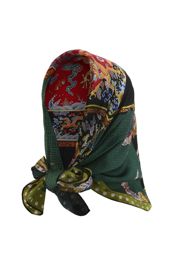 Imperial Harmony Silk Scarf