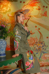 PHOENIX HERITAGE TRENCH COAT (ARMY GREEN)