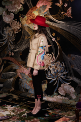 PHOENIX HERITAGE SHORT TRENCH (CAMEL)