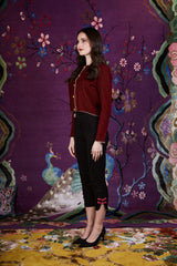 Regency Cardigan Burgundy