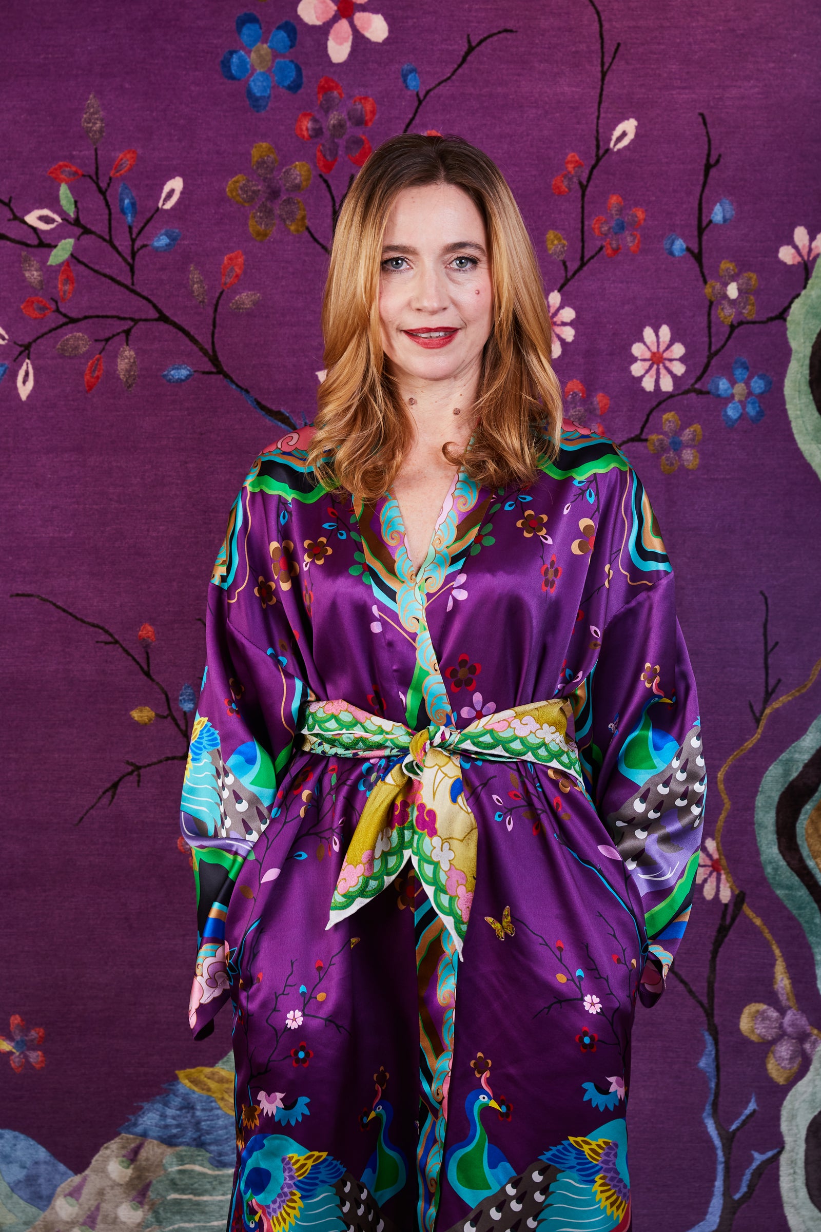 Wendy Morrison x SKYLENCE Talisman Dragon Silk Scarf