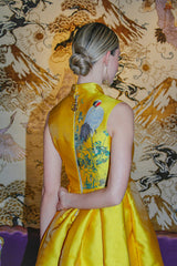 ROYAL YELLOW CRANE DRESS