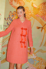 Heritage Houndstooth Coat