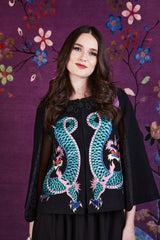 Wendy Morrison x SKYLENCE Talisman Wool Cape