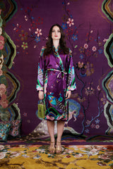 Wendy Morrison x SKYLENCE Kujaku Peacock Silk Kimono