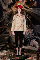 PHOENIX HERITAGE SHORT TRENCH (CAMEL)