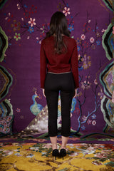 Regency Cardigan Burgundy
