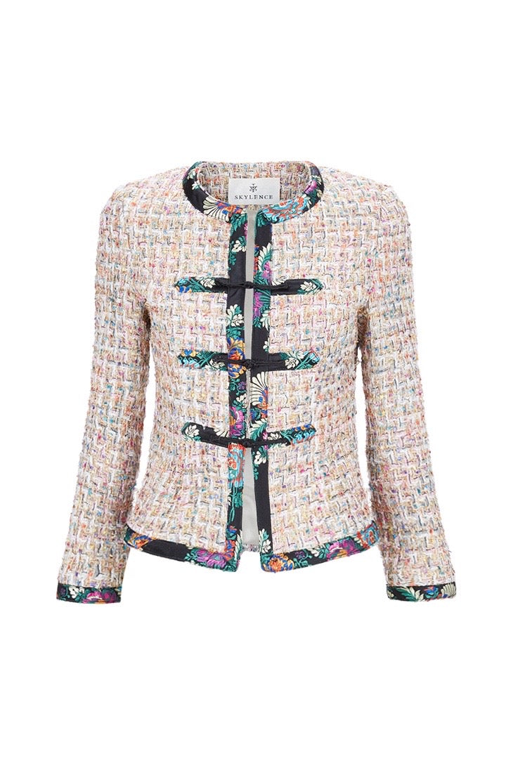 SKYLENCE | Chelsea Tang Tweed Jacket Multi