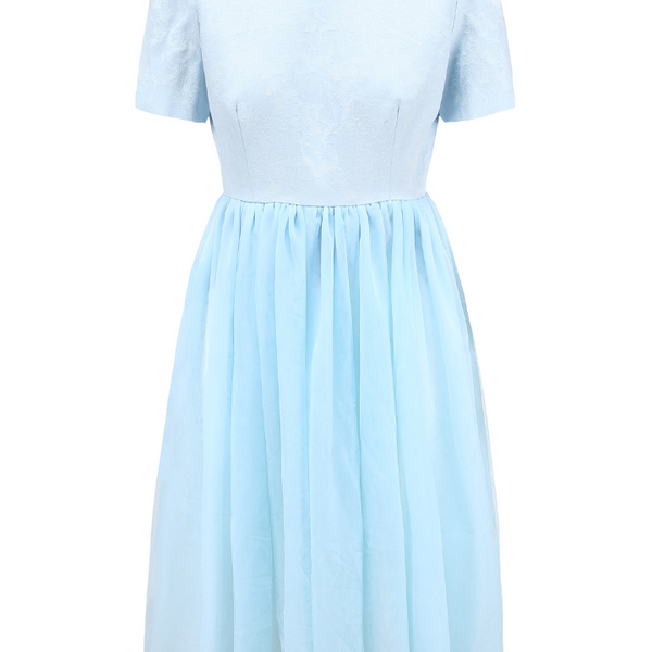 white christmas dresses Business Casual Double Lined Modal Midi Dress Powder Blue white christmas dresses Business Casual Double Lined Modal Midi Dress Powder Blue