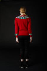 QiaoChu Cashmere Jumper Red