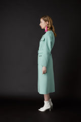 Lin Military Coat Green