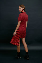 Qipao Short Dress Red