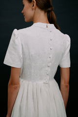 Anna Tulle Dress White