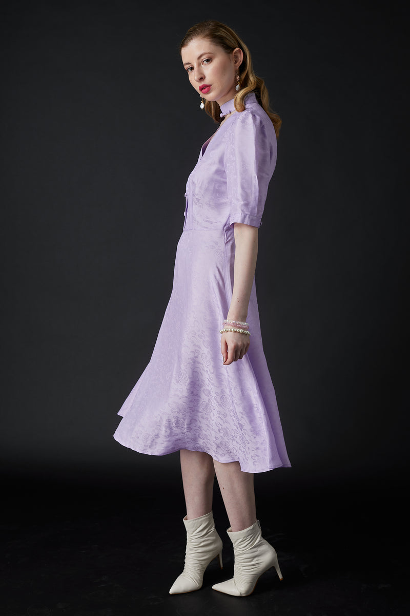 Lily Tea Dress Lilac