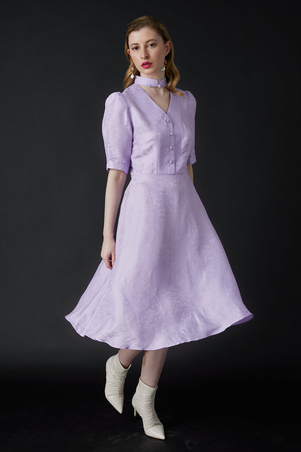 Lily Tea Dress Lilac